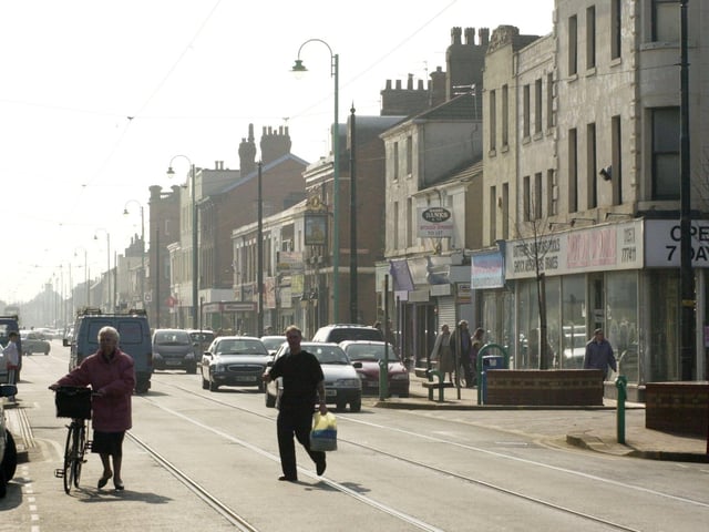 Lord Street in 2002 - remember Motor World?