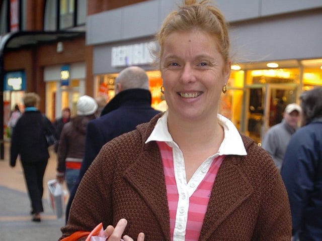 Sam Thewlis hunting out the bargains in 2006