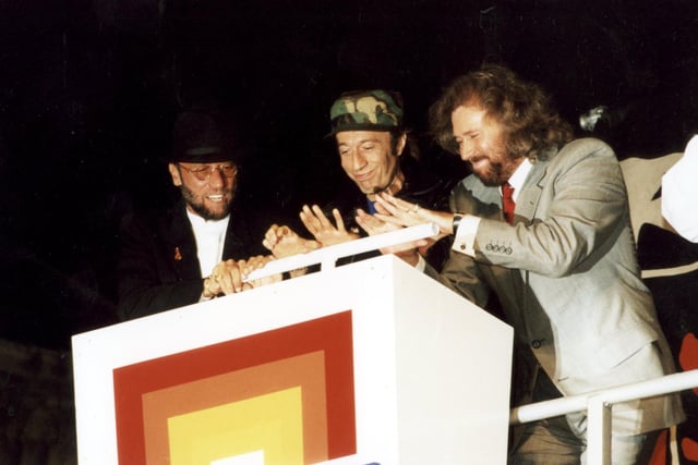 Lights switch-on  - The Bee Gees