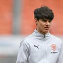 Apter is currently on loan at Glanford Park