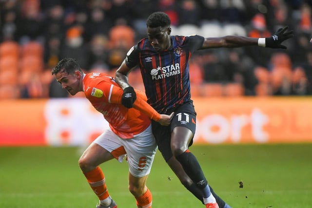 Another that scored against Blackpool in both games, but there’s a great deal more to his game than just goals. Bullied defenders off the ball with ease.