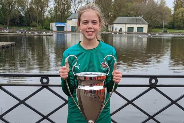 Esme Seddon's progress with Blackpool FC Community Trust's ETC programme led to an invite from Manchester City Picture: Blackpool FC Community Trust