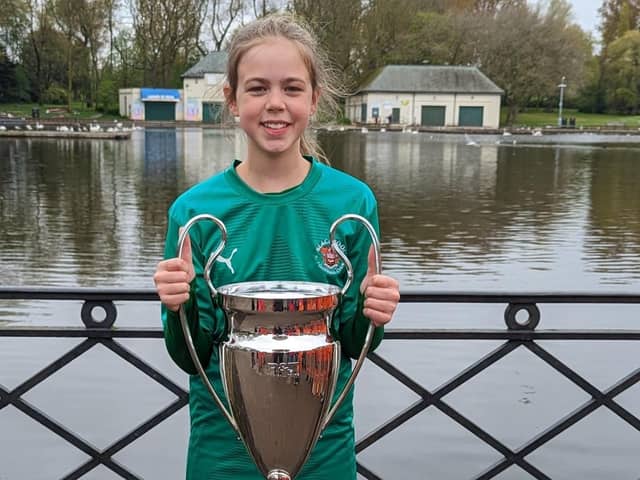 Esme Seddon's progress with Blackpool FC Community Trust's ETC programme led to an invite from Manchester City Picture: Blackpool FC Community Trust