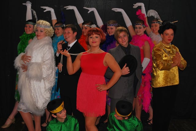 The cast of Thoroughly Modern Millie from Lytham Academy of Theatre and Arts
