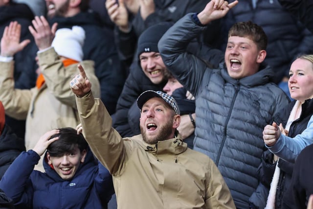 Seasiders supporters watched their side as they drew for the eighth consecutive home game.