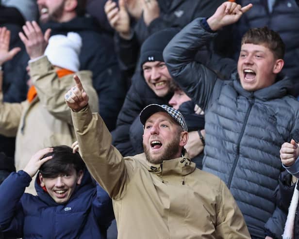 Seasiders supporters watched their side as they drew for the eighth consecutive home game.