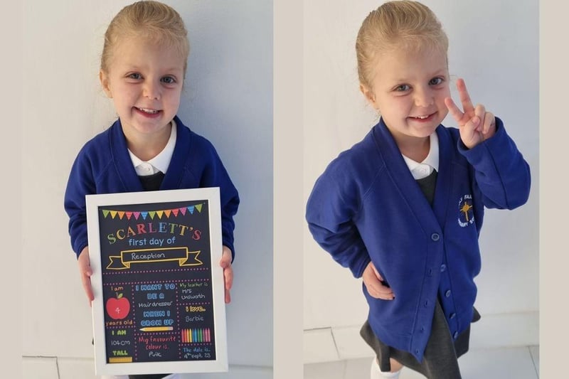 Scarlett is going into reception