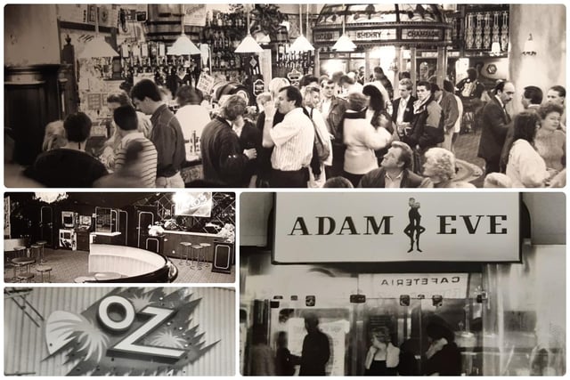 Adam and Eve, Oz, Yates's and Rio's - nightclubs of the 80s