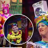 Pictures from the Aladdin Panto at Blackpool Grand. The show runs until 01 January 2024.
