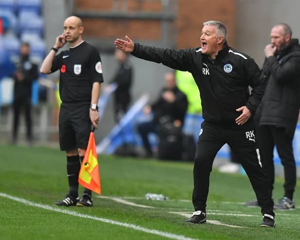 Wigan's interim boss Rob Kelly