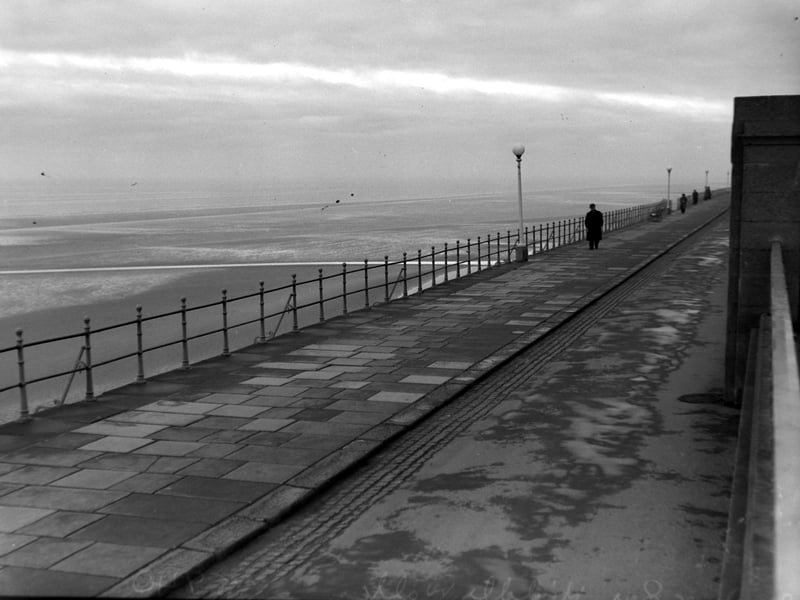 Middle Walk from Cocker Sqare, Blackpool 1953