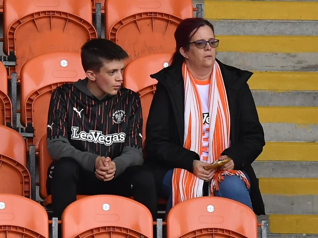 Blackpool fans were at Bloomfield Road for the Seasiders' opening game of the season.