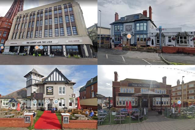 Take a look at the cleanest pubs and bars in Blackpool according to official ratings.