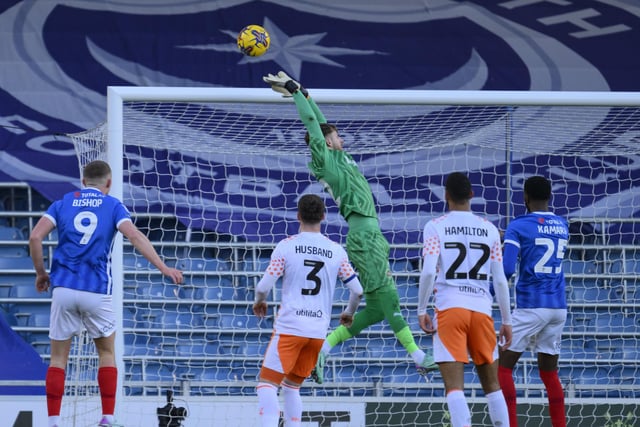 Dan Grimshaw has enjoyed back-to-back clean sheets in the Seasiders goal. 
During that time, he has made a number of big saves in key moments to help Blackpool on their way to two big wins.