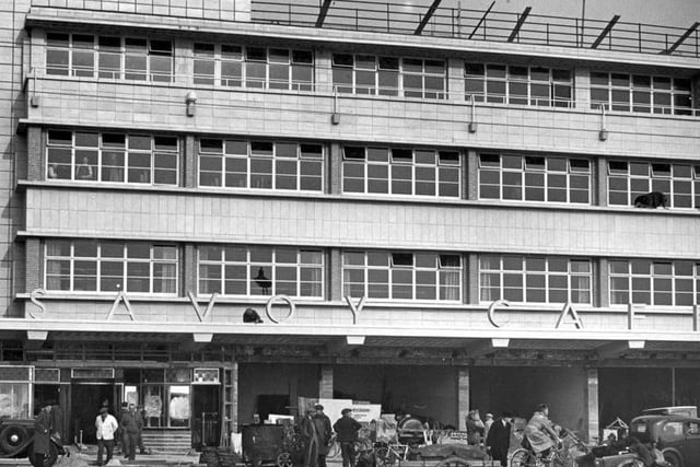 The Savoy Cafe in the 1930s