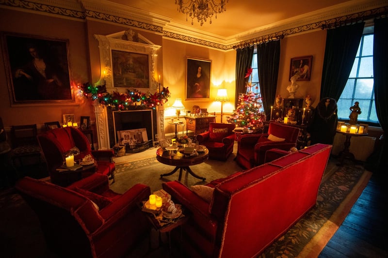 A Not So Silent Night at Lytham Hall which has been decorated for Christmas with musical themed rooms.