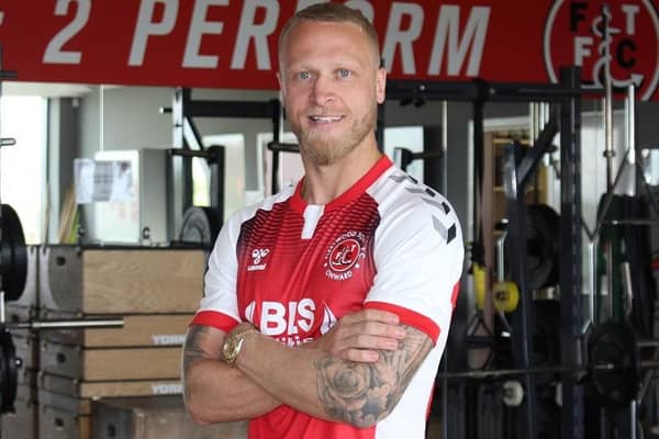Tom Clarke has left Fleetwood for FC Halifax Town Picture: FLEETWOOD TOWN