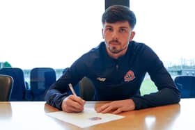 Ethan Mitchell joined AFC Fylde on loan from Wigan Athletic Picture: AFC Fylde
