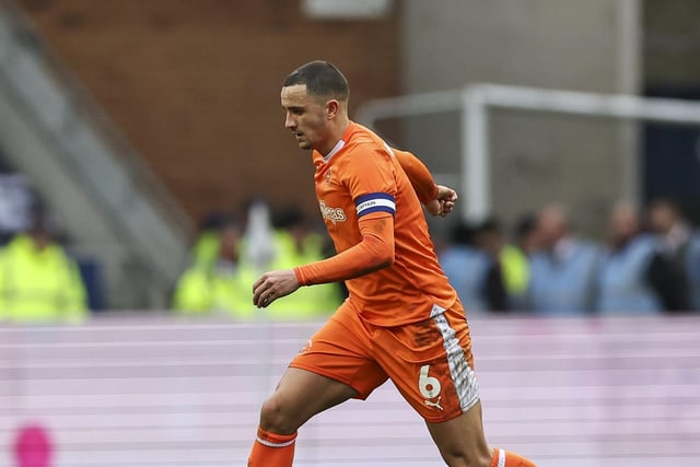 Ollie Norburn has made 30 league appearances for the Seasiders since his summer move to Bloomfield Road.