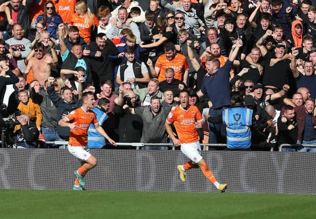 There were raucous scenes as the Seasiders put PNE to the sword