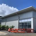 Preston’s new IKEA store at Deepdale Retail Park- pictured during construction work.