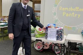 Taylor Wimpey's Woodside development donated to the Ramsbottom Pantry