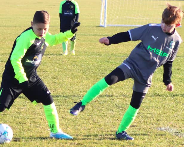 West Coast Sports Dolphins and Foxhall Sporting provided plenty of entertainment Picture: Karen Tebbutt