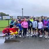 Fylde Financial Adviser’s Cycling Challenge raises £8000 for local youth charity. Photo: Questa