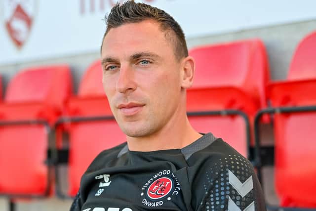 Scott Brown felt his Fleetwood side improved in the second half at Morecambe. Picture: ADAM GEE PHOTOGRAPHY.