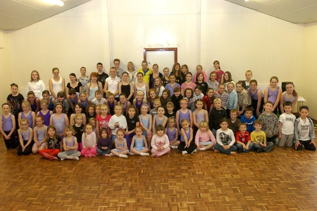 Dancers from Dance Fuzion, who will be taking part in the dance show at the Morecambe Dome