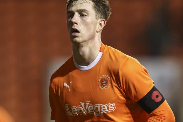 Jensen Weir has signed with Port Vale. The midfielder spent the first part of the campaign at Blackpool but was sent back to Brighton. (Photographer Lee Parker / CameraSport)