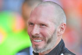 Blackpool boss Michael Appleton