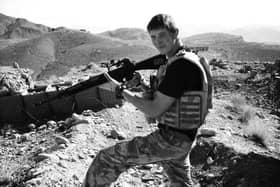 Gregg Stevenson during his time in the Army
