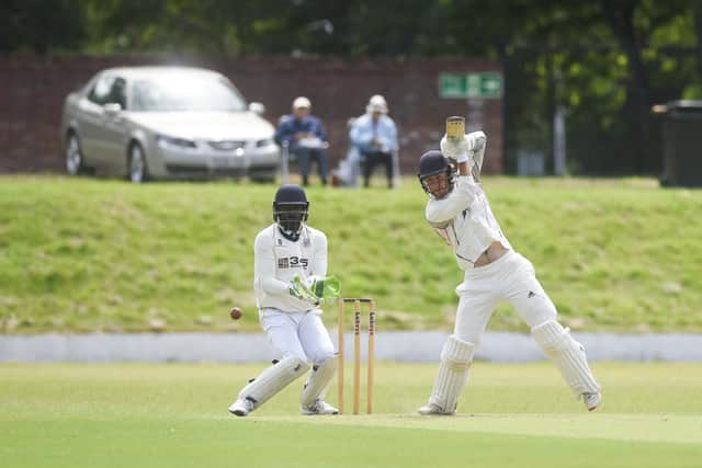 Josh Boyne starred with bat and ball in Blackpool's cup victory Picture: Daniel Martino