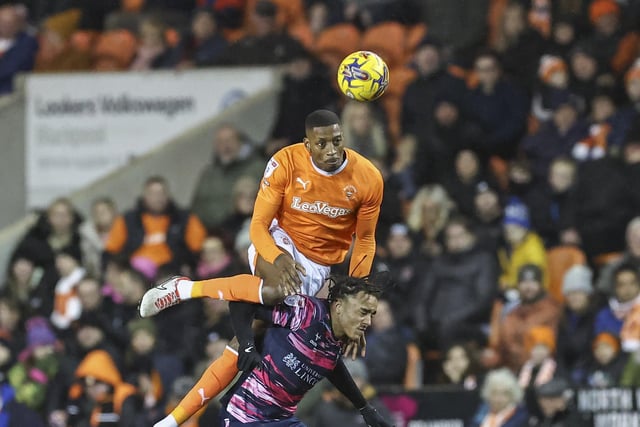 Marvin Ekpiteta came on in the second half of the game against Lincoln after missing a number of matches through illness.