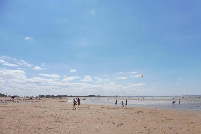 A beach in Normandy