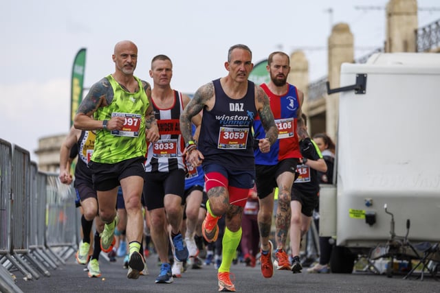 Blackpool Festival of Running offered a variety of distances over the two days at the weekend - the marathon, half marathon, 10k, 5k or 2k
Pictures: Mick Hall Photos
