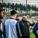 Head coach Adam Murray has enjoyed plenty of training time with his squad in recent weeks Picture: AFC FYLDE