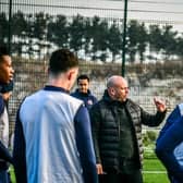 Head coach Adam Murray has enjoyed plenty of training time with his squad in recent weeks Picture: AFC FYLDE