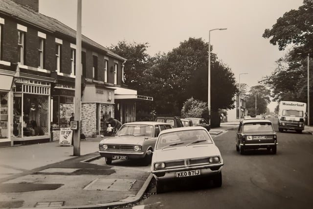 A section of the busy Victoria Road East looking from the junction with Alexandra Road in 1973