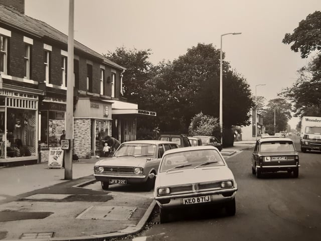 A section of the busy Victoria Road East looking from the junction with Alexandra Road in 1973
