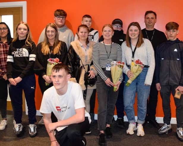 Blackpool FC School students took part in a week-long young detective programme, delivered by Blackpool Police Picture: Blackpool FC Community Trust