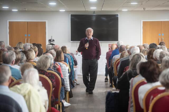 Author Jeffrey Archer had the audience on the edge of their seats in Lytham.