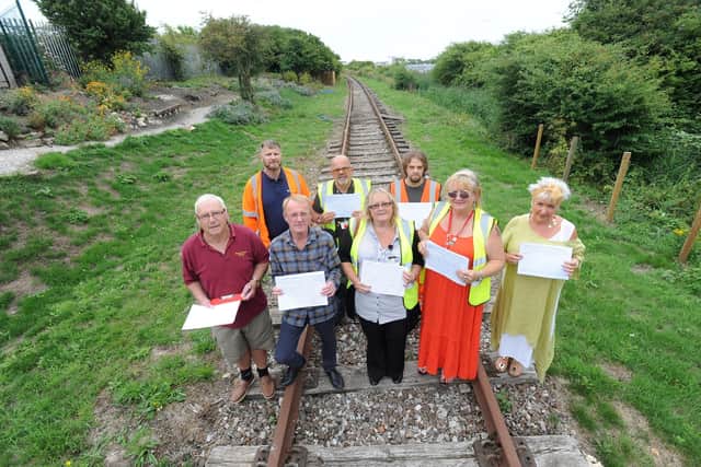 Campaigners started a petition to reinstate the Fleetwood to Poulton rail link three years ago