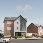 An artist's impression of the next phase of the Foxhall development