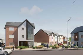 An artist's impression of the next phase of the Foxhall development