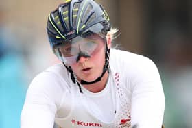 Shelly Woods battled hard to finish third in the marathon in Birmingham but was denied a Commonwealth Games medal