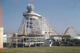 The Big Dipper in all her wooden glory in 1959. (Picture by Blackpool Pleasure Beach)