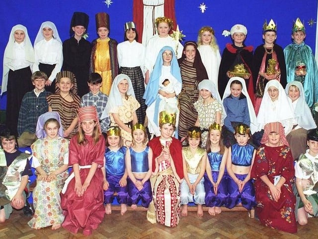 Holy Family RC Primary School junior Nativity Play A King Forever, 1996