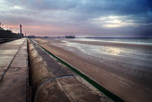 This was Blackpool Seafront near the former Stakis Hotel, 1998